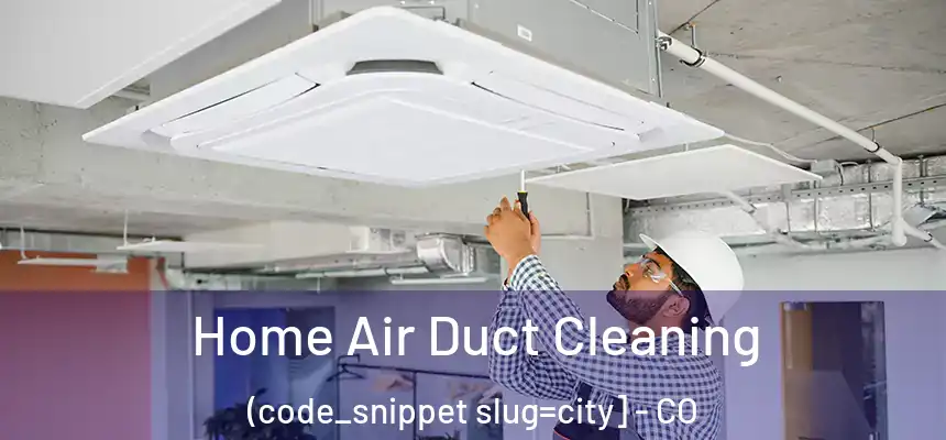  Home Air Duct Cleaning (code_snippet slug=city] - CO